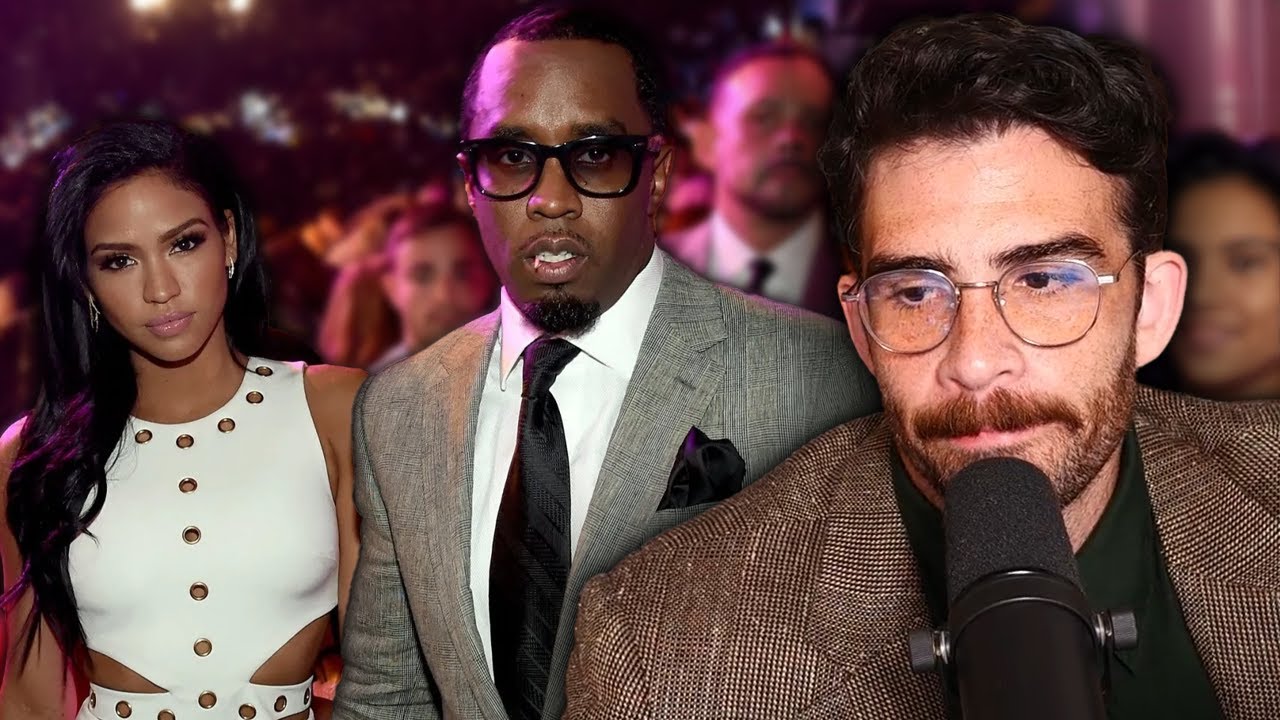 Hotel Cam Footage Shows: Diddy Assaults Cassie Ventura in 2016 | HasanAbi reacts
