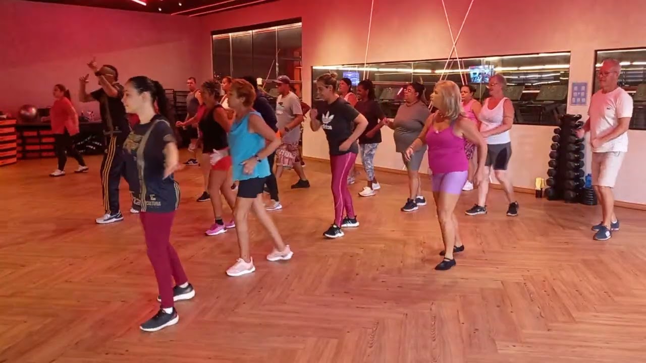 Aula de passinhos das antigas flashback 