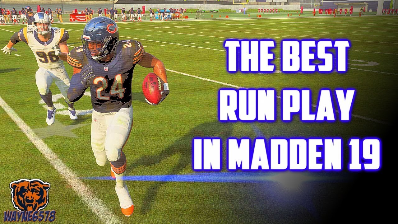 HOW TO WIN RUNNING IN MADDEN 19 | THE BEST RUN PLAY IN MADDEN 19 | GAIN LOTS OF YARDS 🔥