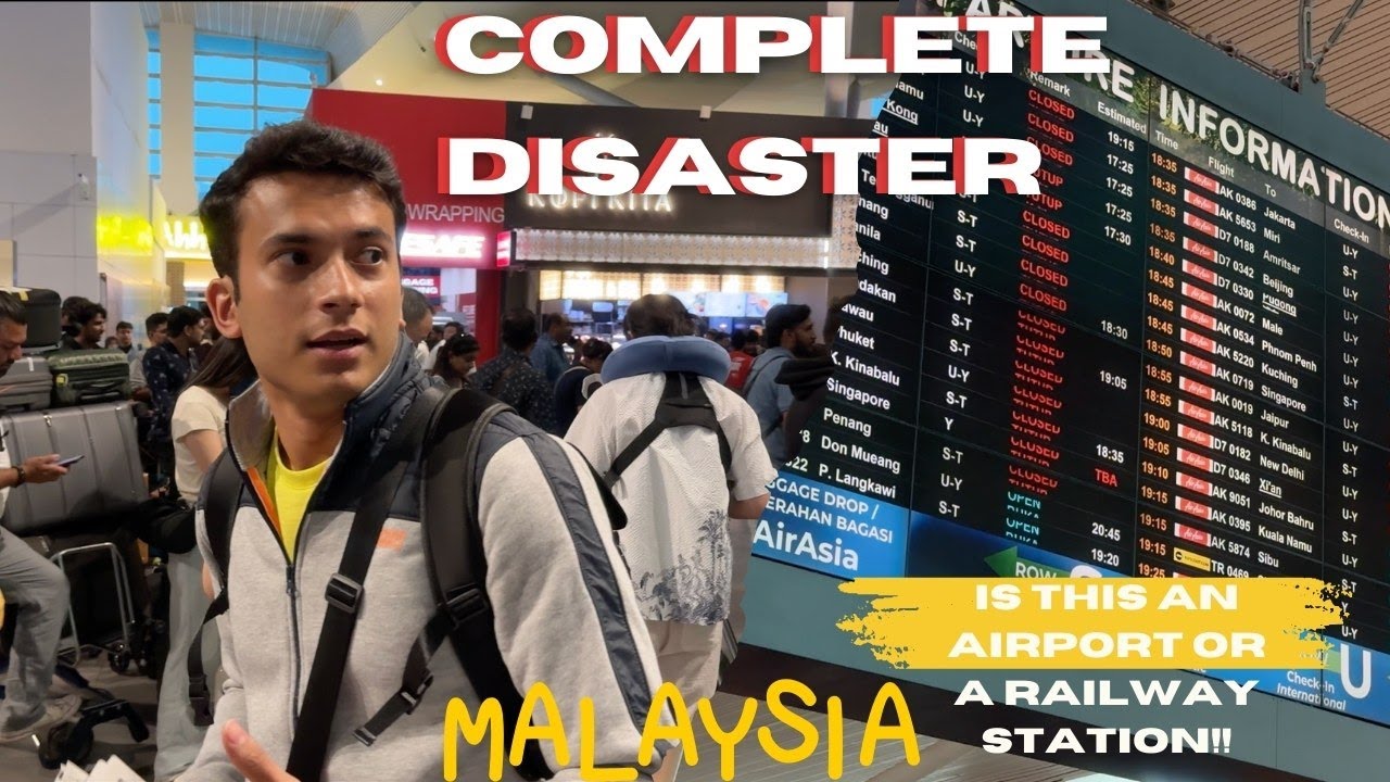 A complete disaster while going to our next Country | Malaysia Vlog -3