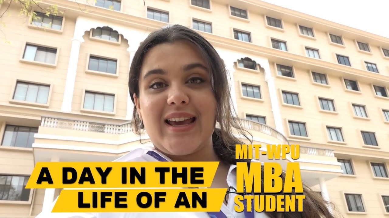 A day in the life of a MBA student in MIT-WPU