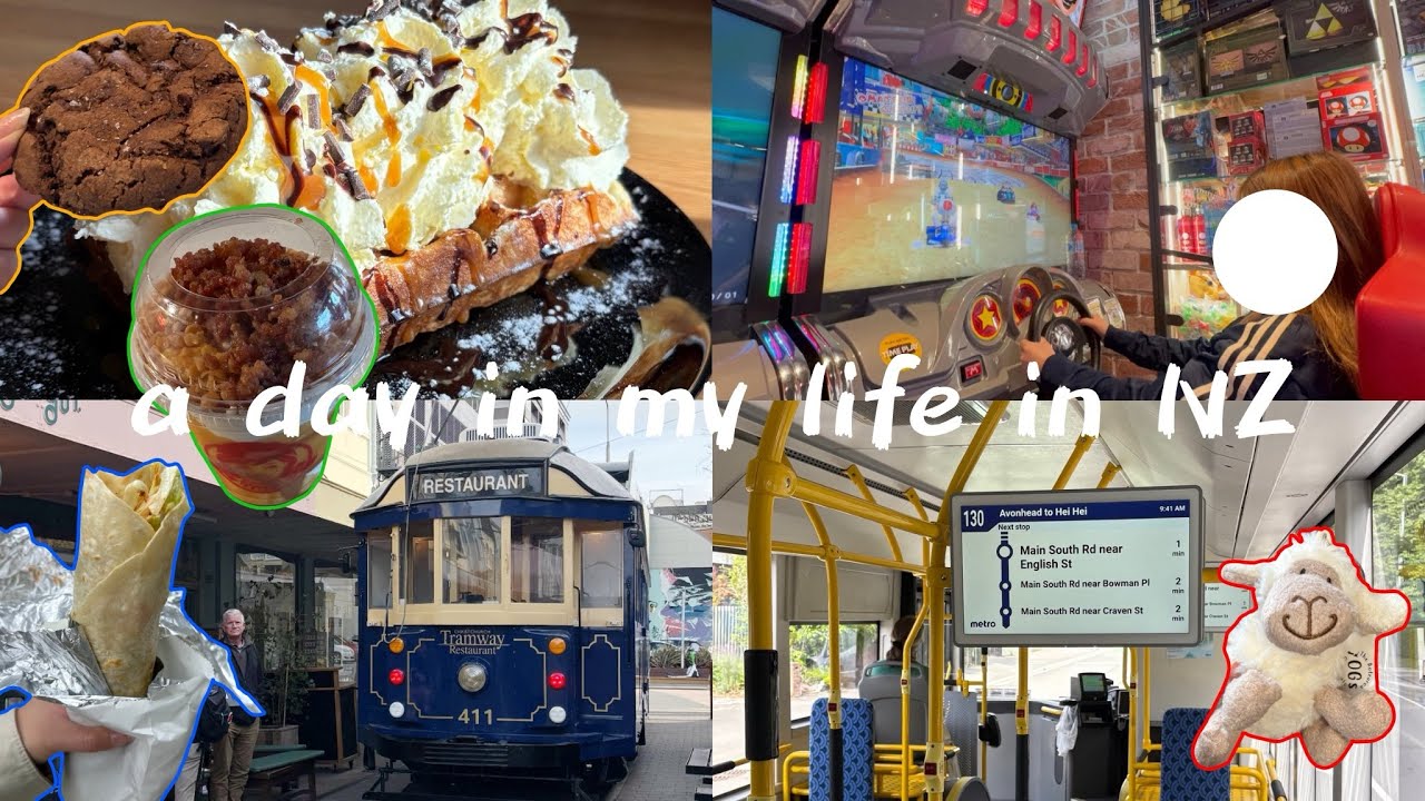 【vlog】🗣️NZで韓国語ばかり話すワーホリ🇳🇿🇰🇷｜面接落ちた🥲｜クライストチャーチ観光📍🌼