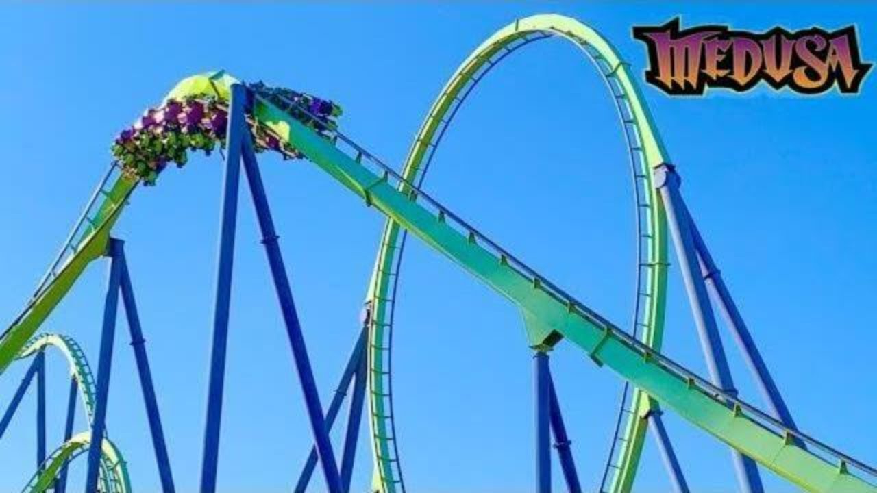 Medusa (4k OFF Ride POV)- Six Flags Discovery Kingdom, Vallejo, CA
