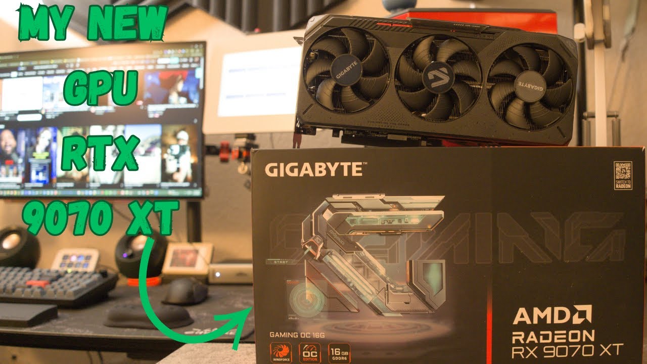 RX 9070 XT unboxing and initial thoughts
