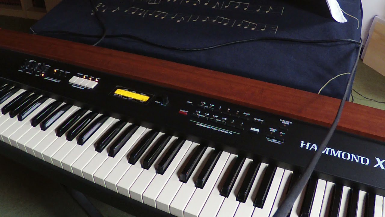Hammond XK1 demo