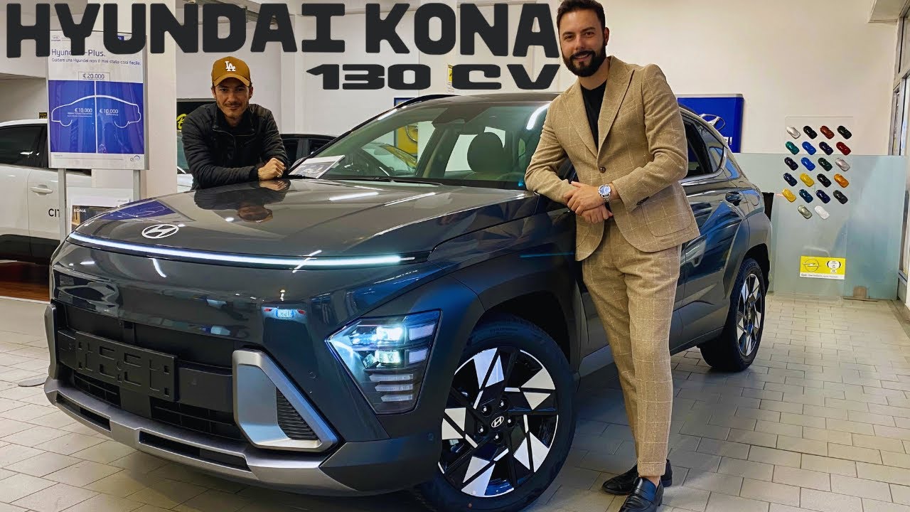 Nuova HYUNDAI KONA macchina del futuro?!