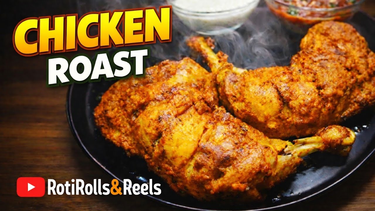 Chicken Steam Roast Recipe | Juicy & Healthy Steamed Chicken Roast | Easy Dinner