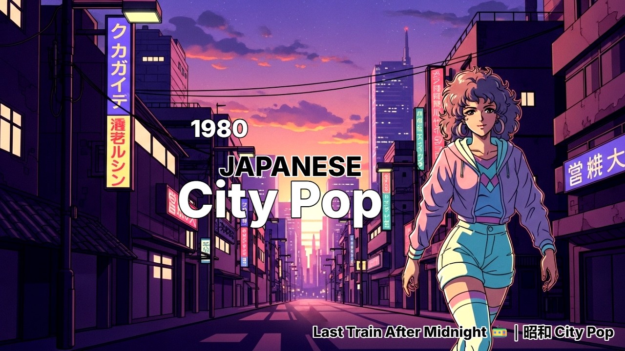 First Train 東京 🚆｜City Pop Dawn 80s