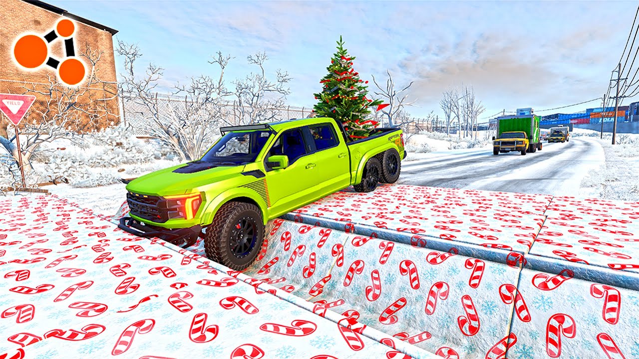 Cars Vs Upside Down Speedbumps BeamNG.drive | Beamng Crashes TV