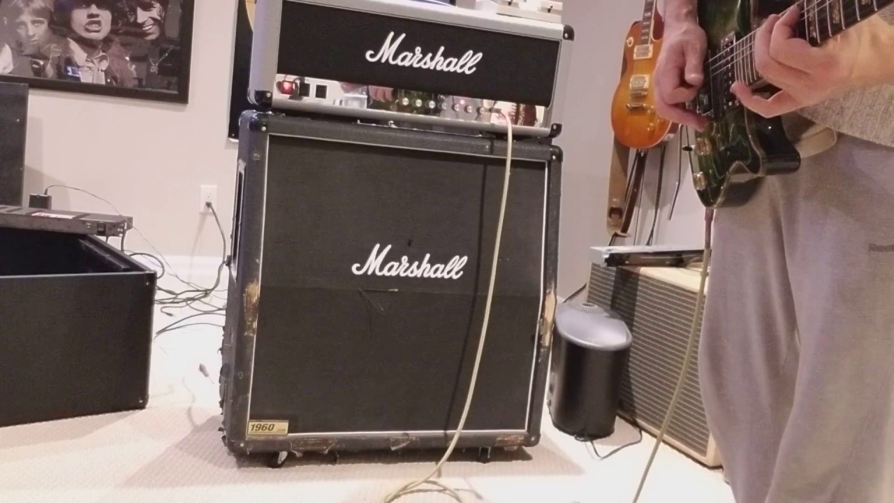 Marshall Silver Jubilee 2555X with Marshall 1960A w/ Greenbacks & V30's