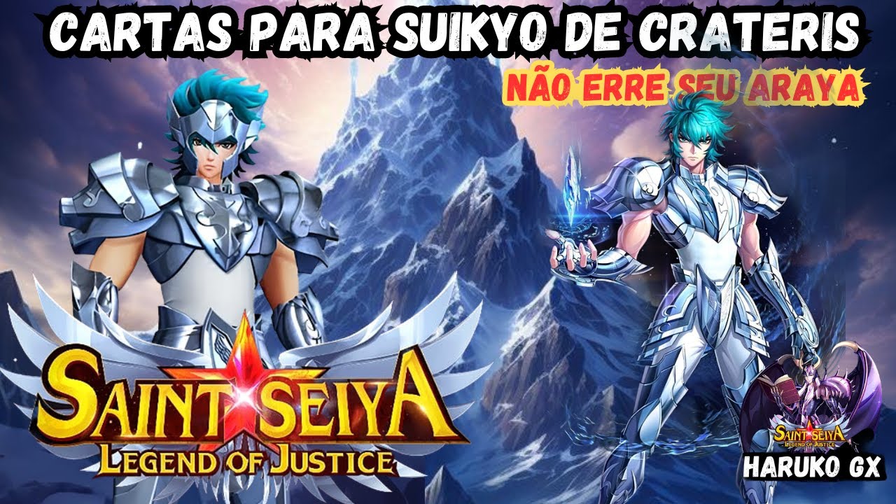 Melhores Cartas Pra Seu Suikyo | Saint Seiya Legends Of Justice #saintseiyalegendsofjustice
