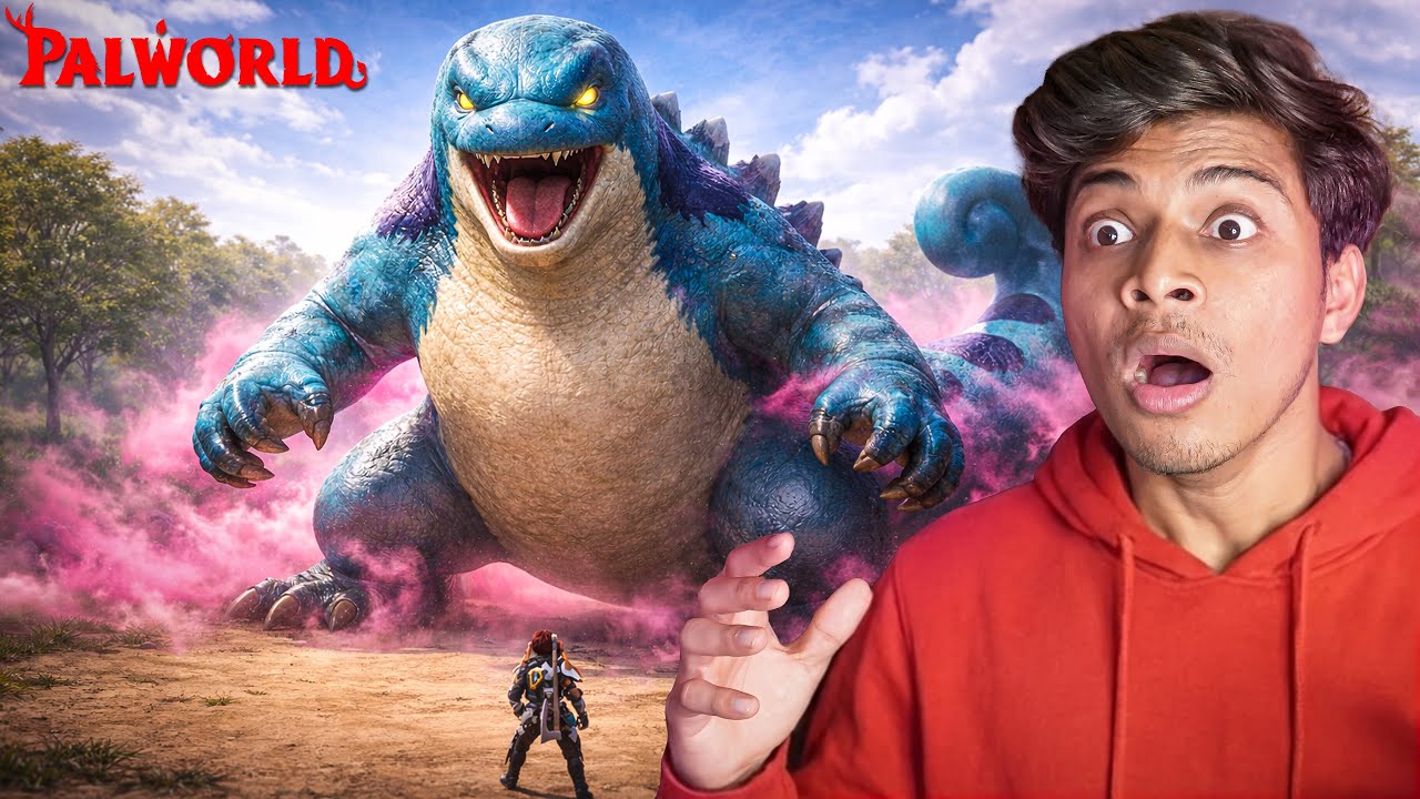 I Was NOT Ready for This Dinosaur… | Palworld