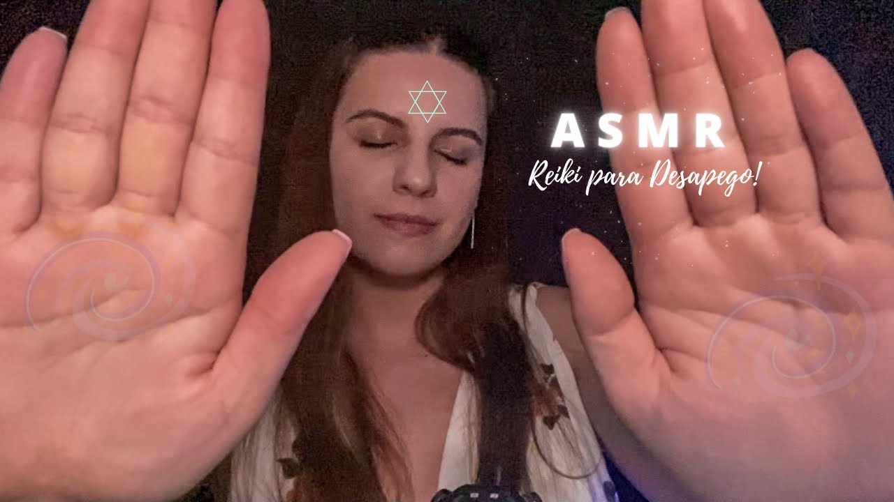 ASMR: Envio de REIKI para DESAPEGO EMOCIONAL | Enviando energias pra você 🤍