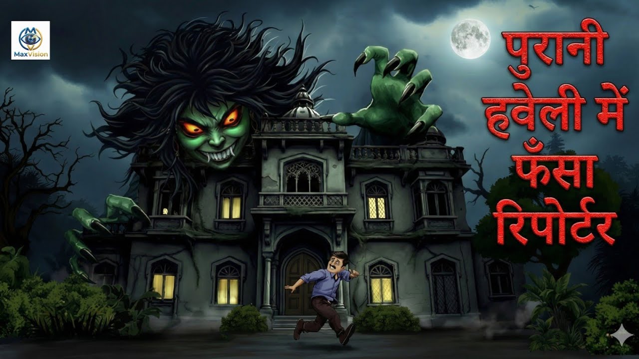 हवेली मे फसे रिपोर्टर 😱 ☠️| Weit For End💀👹 #horrorstories  #story