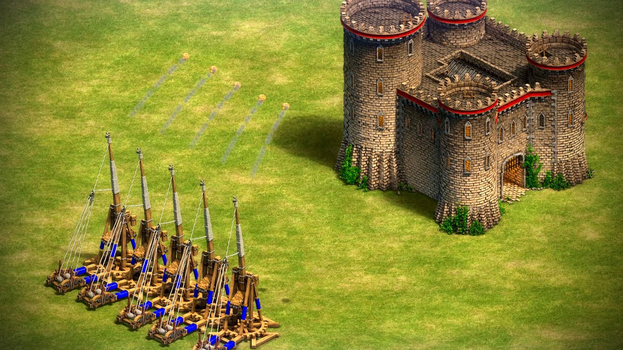 How Many Trebuchet Do You Need to ONE SHOT a Castle? | AoE II: Definitive Edition