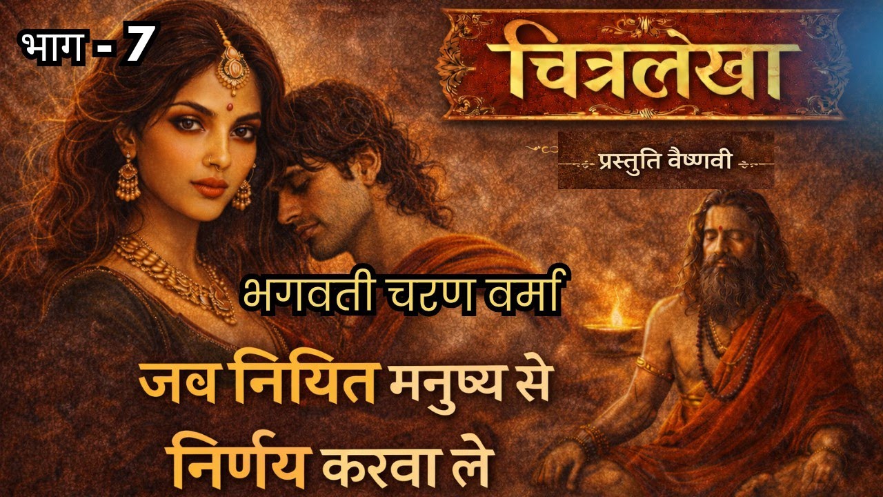 चित्रलेखा उपन्यास का संदेश | जीवन, पाप-पुण्य और आत्मबोध की खोज l Audiobook l Hindi Emotional story l