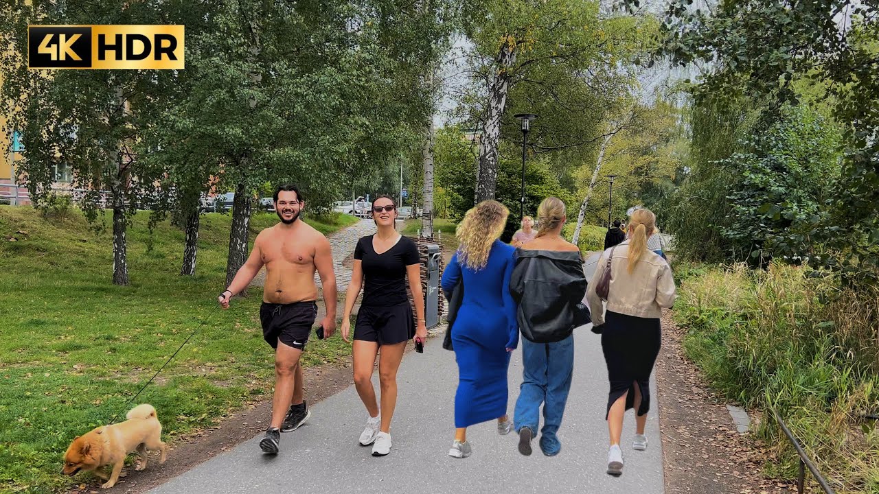 4k walking in Stockholm | Stockholm in September 2024 | Walking tour Stockholm