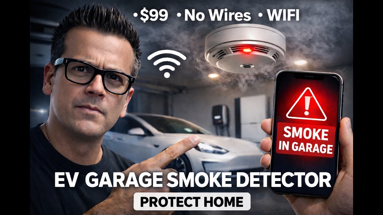 Protect Your Home From Fire (EV + Batteries) With Brilliant WiFi Smart Smoke Alarms