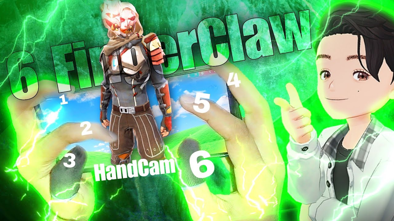 *HANDCAM* SOLO VS SQUAD 💪 6 FINGERCLAW PLAYER 🤯 | Free Fire | AROTAH