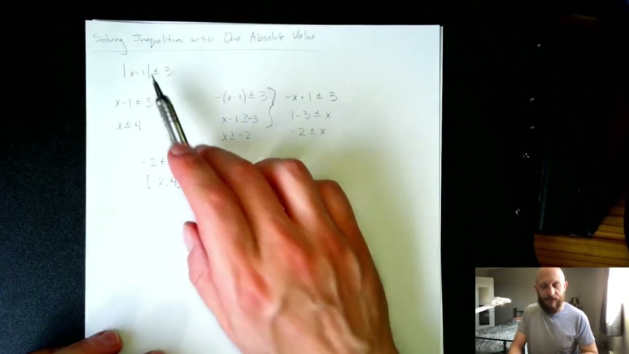 Solving Inequalities with One Absolute Value