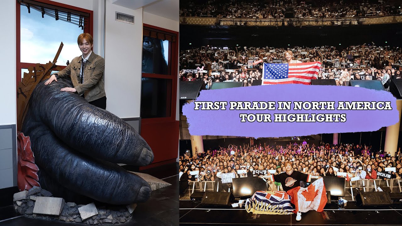 Kang Daniel - First Parade in North America | Tour Highlights