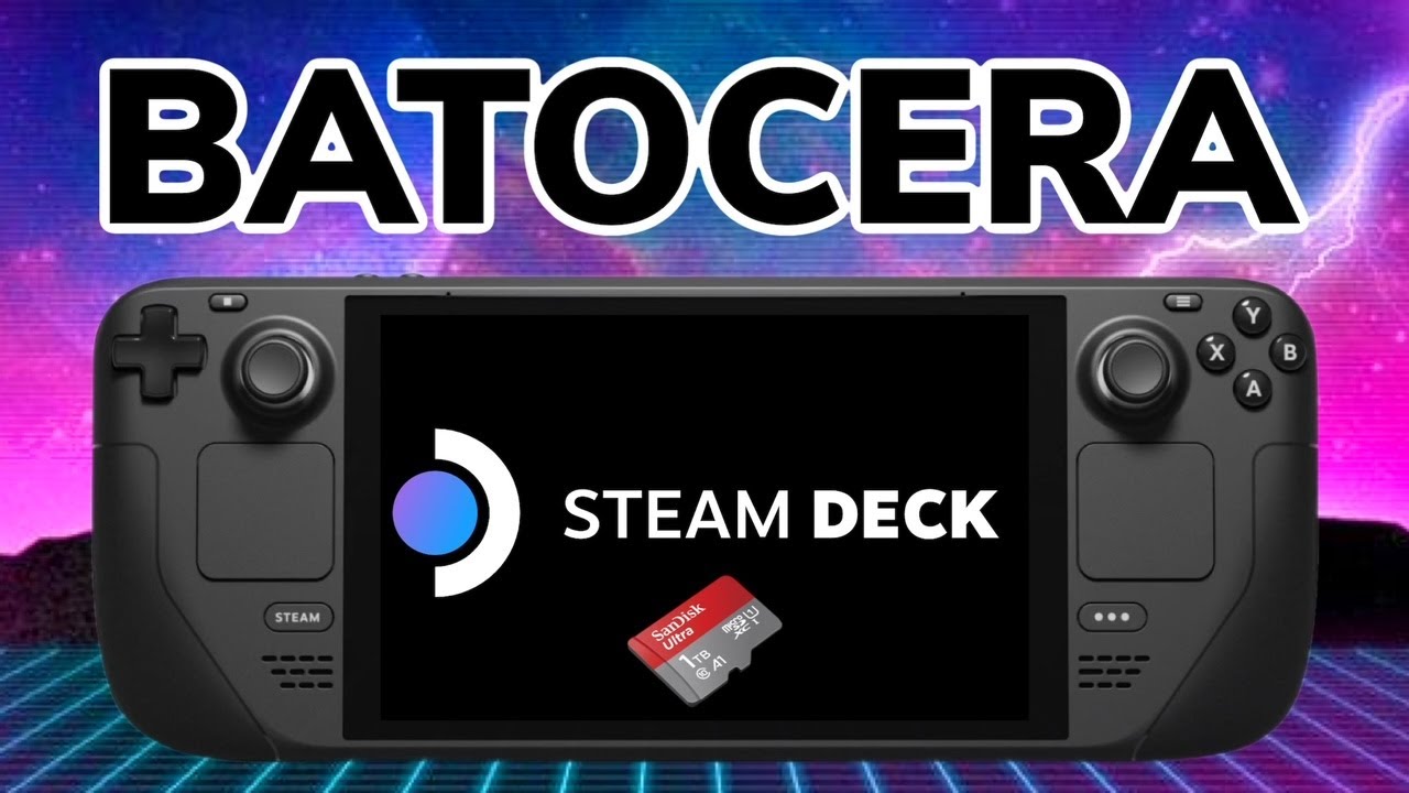Как настроить Batocera в Steam Deck | Урок по изображению Batocera от Retro Gaming Guy