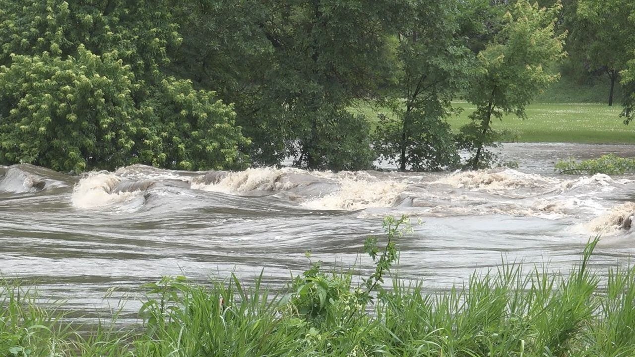 Flooding, train derailment impacting northwest Iowa