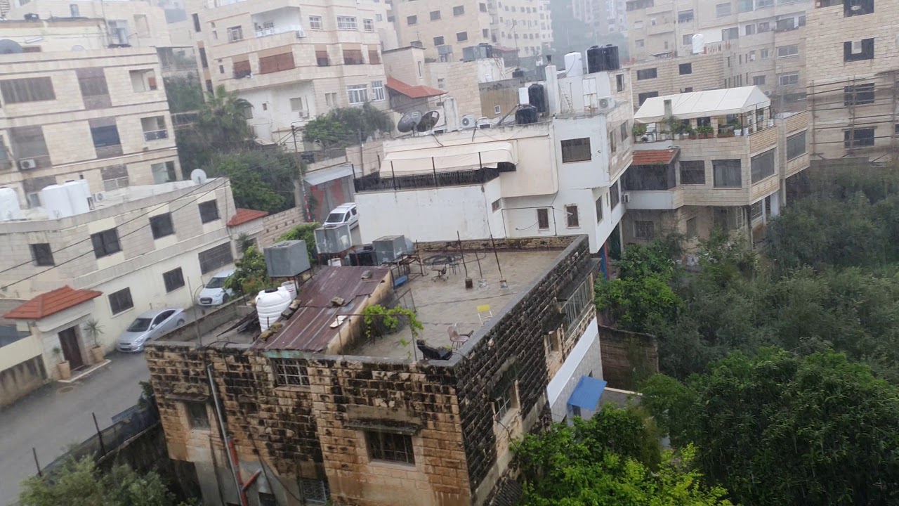 شتوة نيسان 11.04.2020  نابلس .. رفيديا