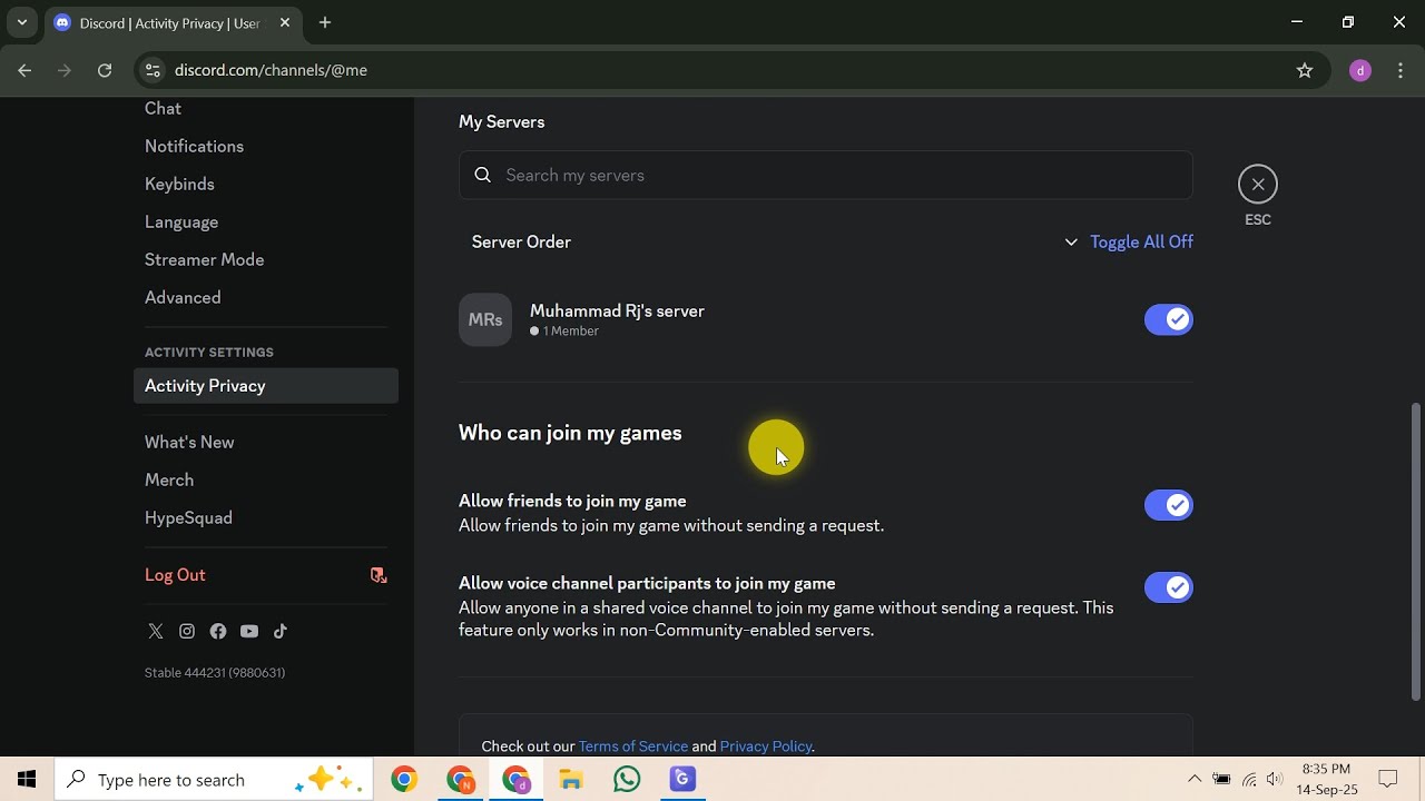 How To Change Your Discord Activity Status