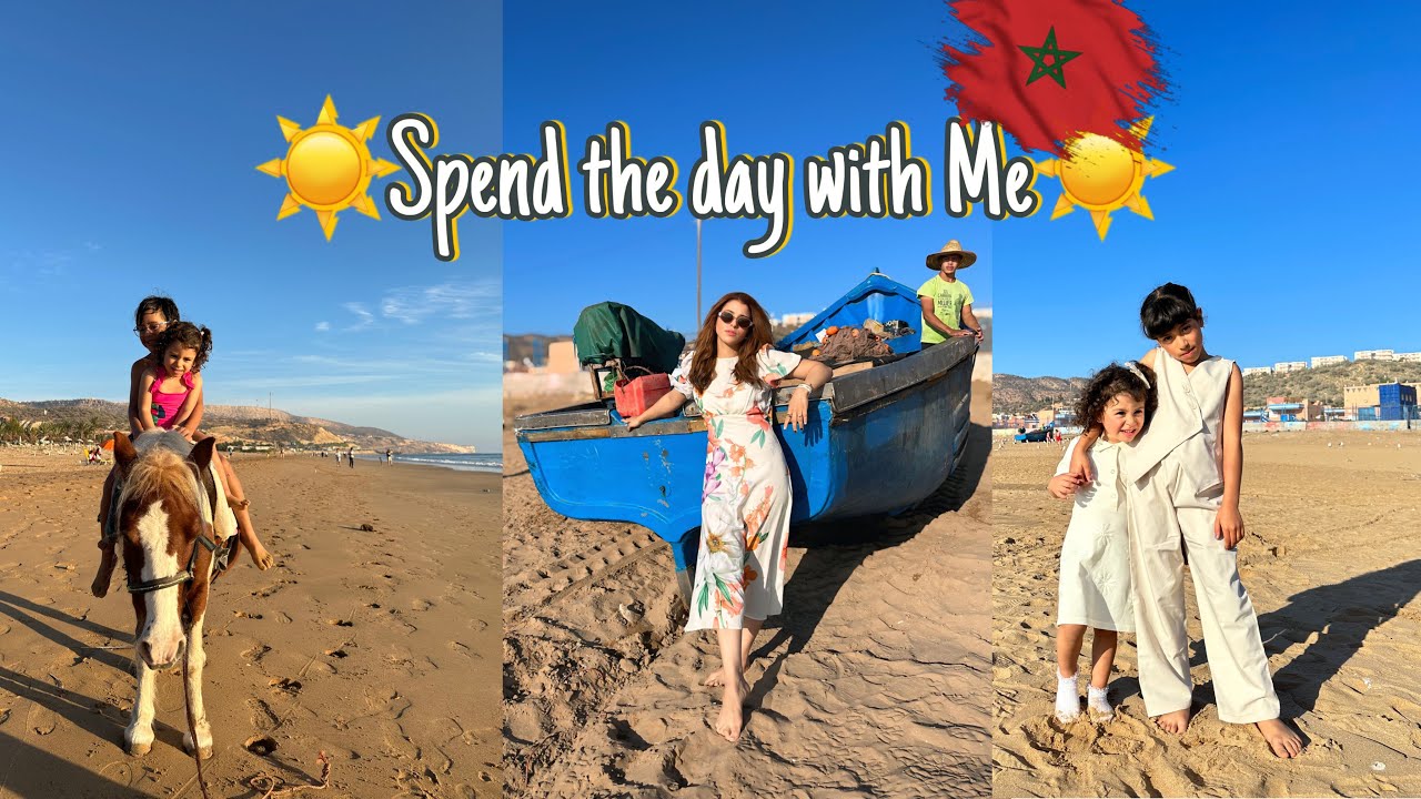 ماما و بابا قلبوها لشعيبية و كبور الموت ديالو ضحك😂دوزو معانا النهار ف إمي وادار اگادير☀️🩵