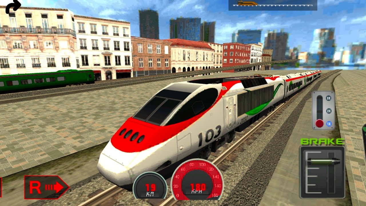 Train Game and City Train Driver Simulator 3D Game Player-2024