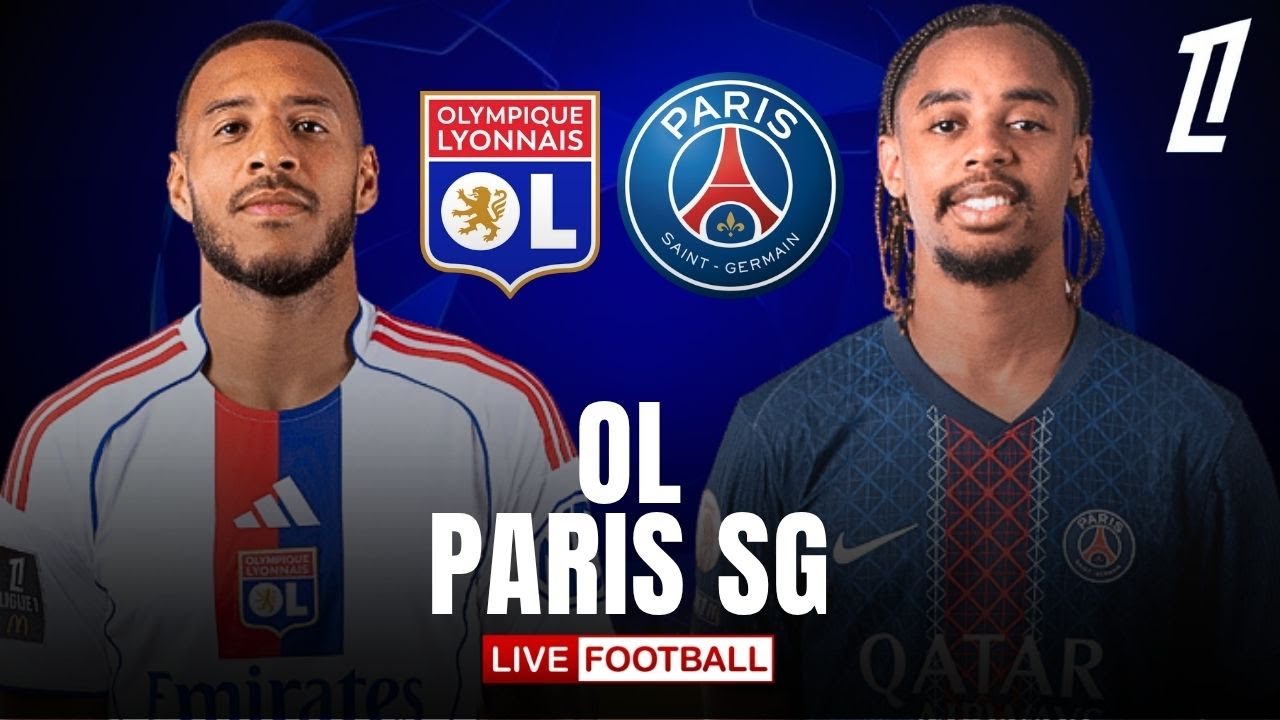 🔴 LYON  2-3 PARIS SG 🔴 / DIRECT LIVE / Ligue 1 / Le PSG reprend la t&ecirc;te de Ligue 1 ?