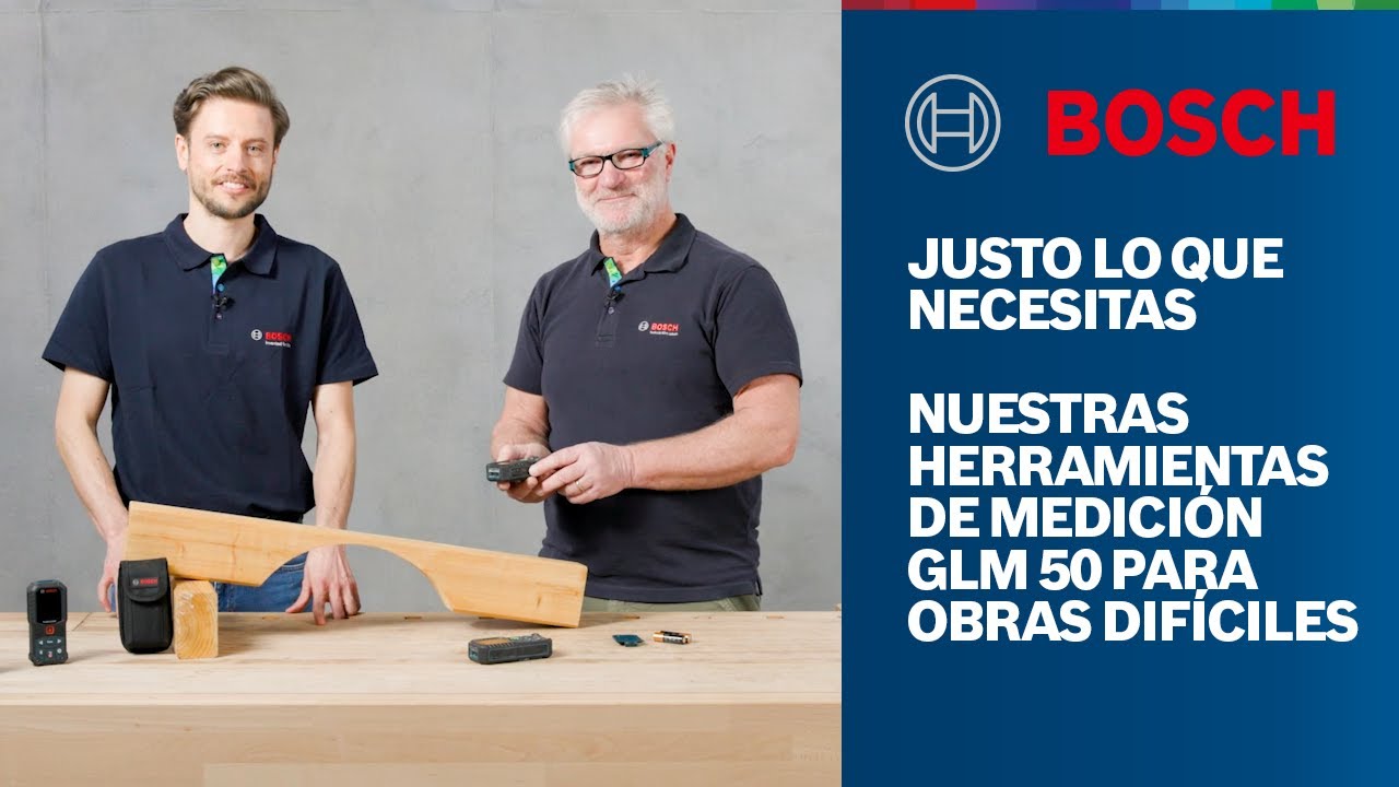 Todo sobre el medidor láser GLM 50 de Bosch Professional