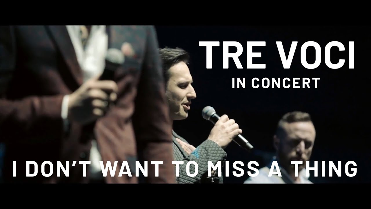 TRE VOCI | I don't wanna miss a thing ( Sala Ziemi MTP )