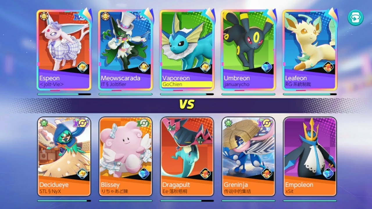 Tiến lên các Eevee và Meowscarada !