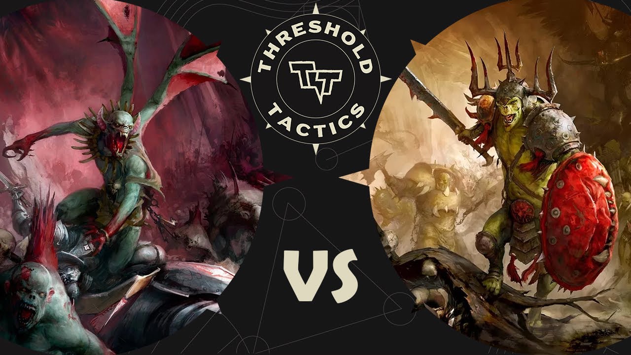 Flesh-eater Courts vs Kruleboyz: Age of Sigmar 4 Battle Report