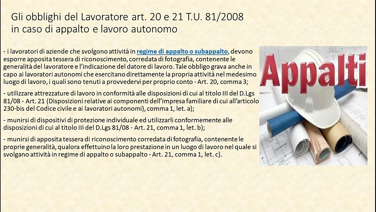 Legge 81  2008 scuola Lavoratori e preposti aspetti giuridici