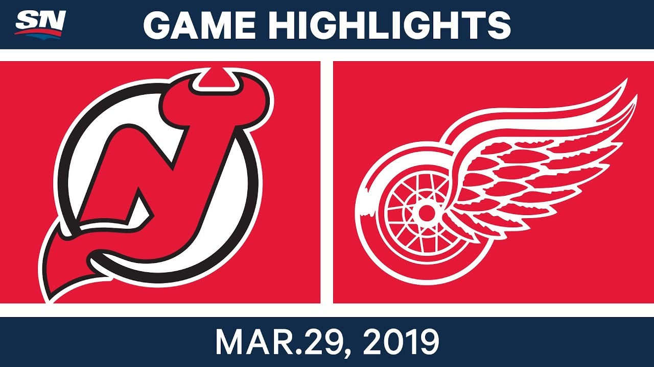 NHL Game Highlights | Devils vs. Red Wings &ndash; March 29, 2019