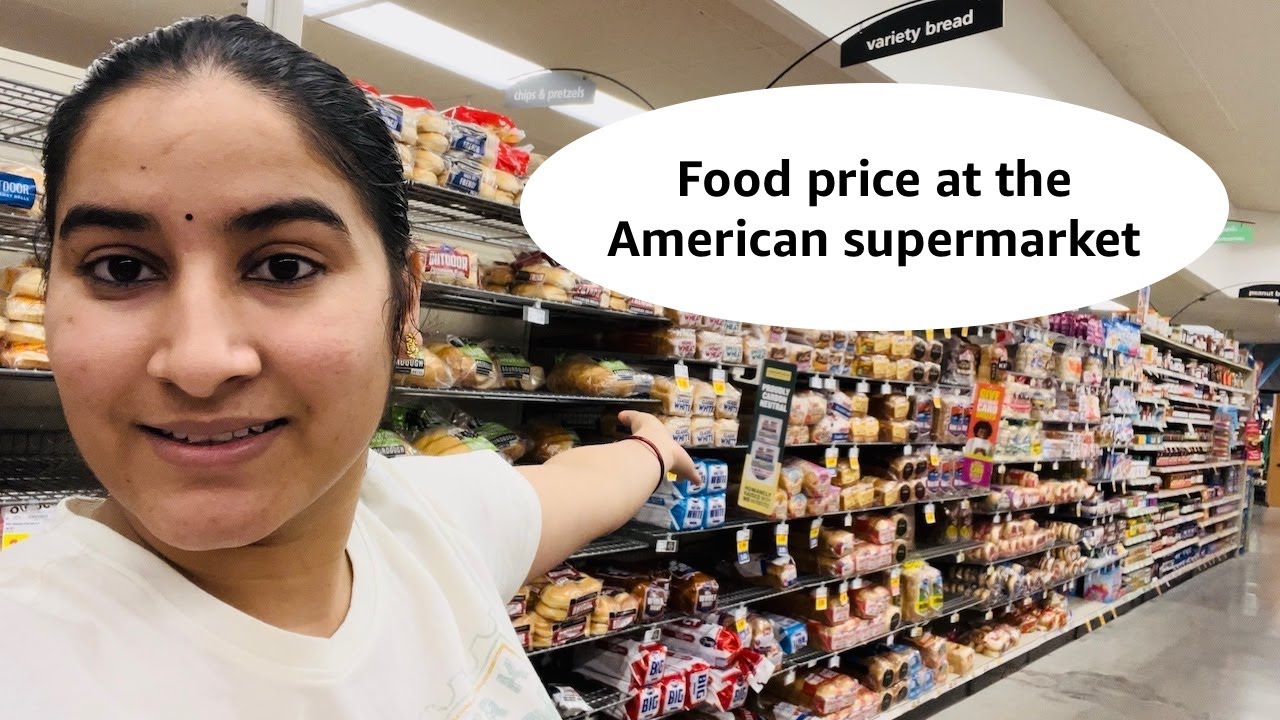 Food price at the American supermarket | QFC | Seattle, Washington