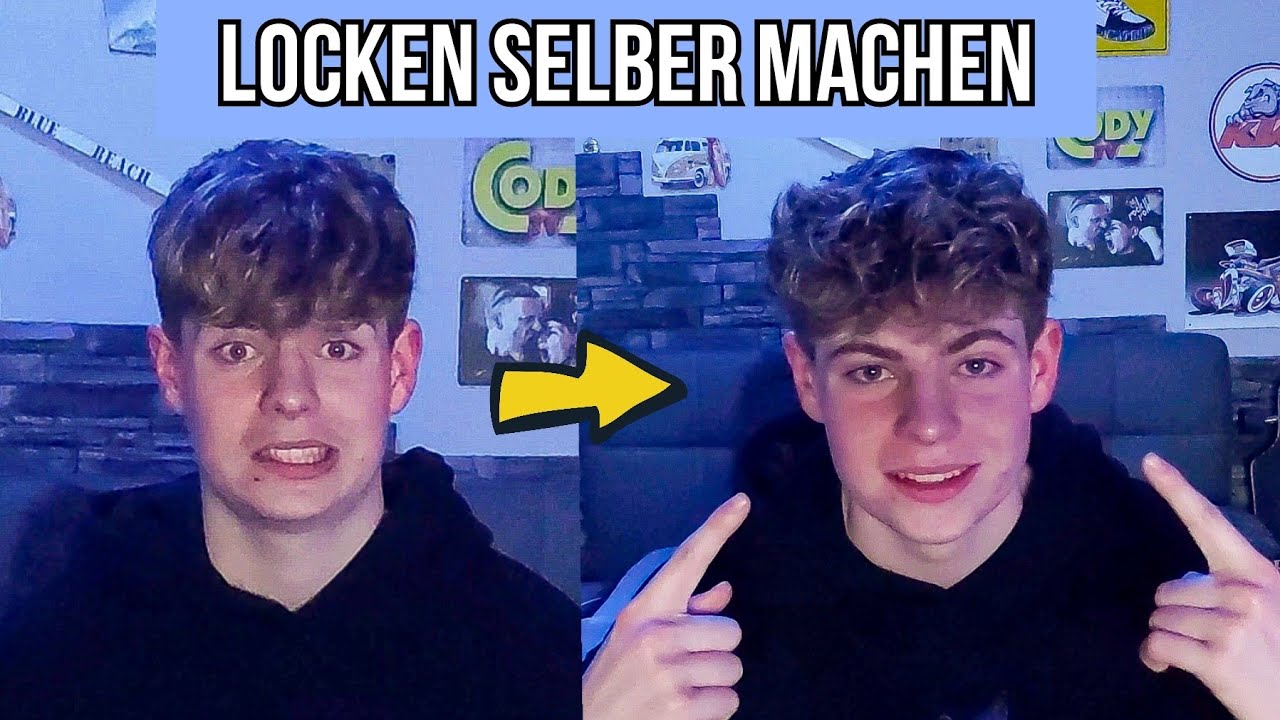 LOCKEN/WELLEN IN 1 MINUTE ⏱ Hairstyle for MEN  | Philipp Cody