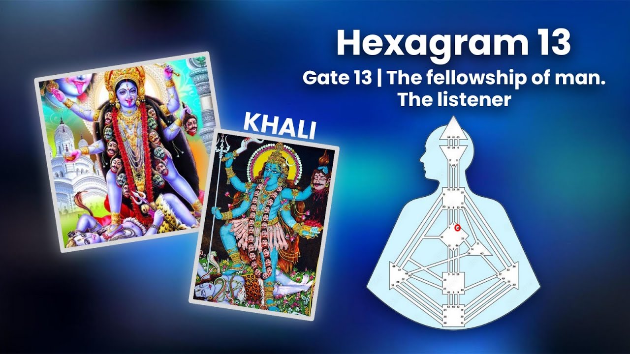 Hexagram 13 | Gate 13 - Human Design |  The Fellowship of Man. The Listener
