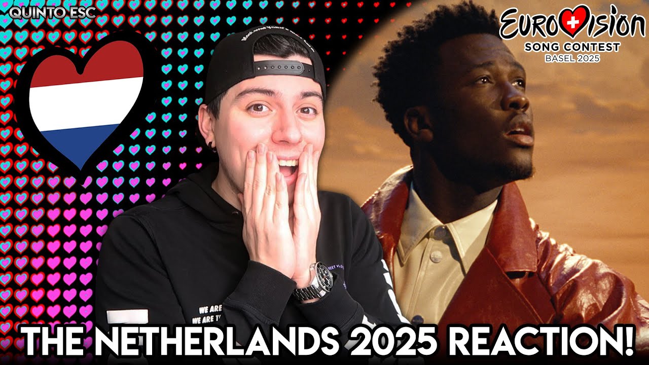 Claude - C'est La Vie Reaction - Eurovision 2025(The Netherlands) - Quinto ESC