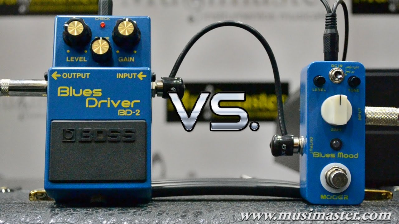 Mooer Blues Mood VS Boss Blues Driver