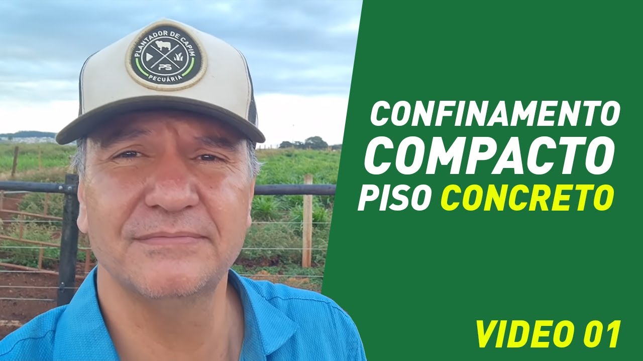 Como está ficando meu confinamento com piso de concreto.
