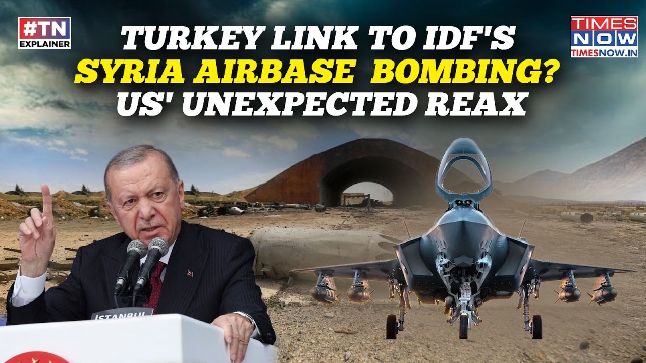 Inside IDF's Masterplan Behind Syria Airbase Bombing - A Turkey Link| US' Unexpected Reax Follows