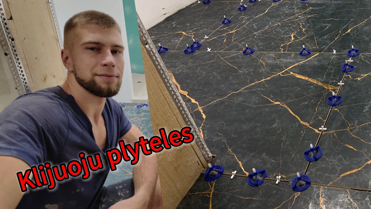 Klijuojam plyteles vonios kambaryje!
