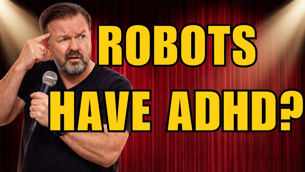 Ricky Gervais - Why AI Will Eventually Self-Diagnose with ADHD