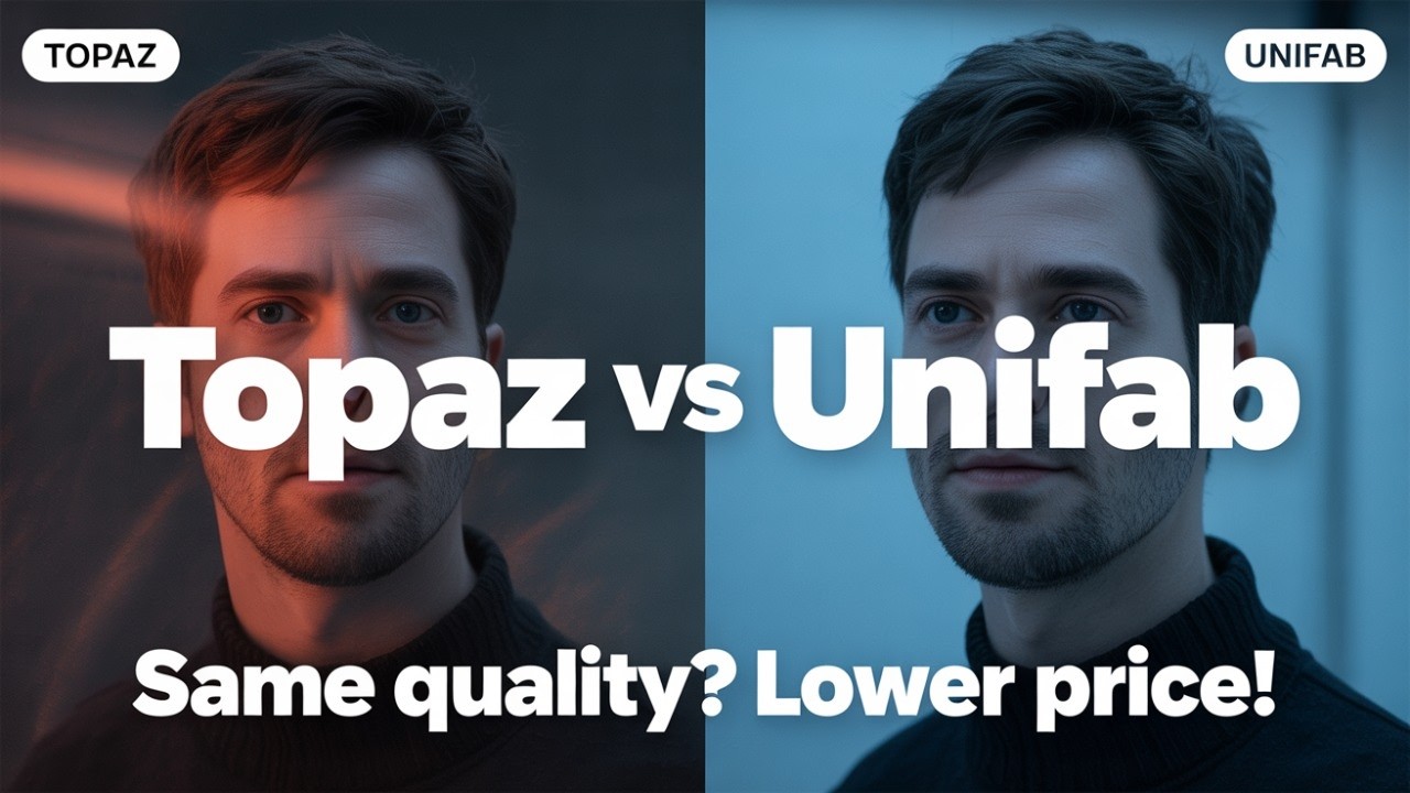 Topaz Video Enhancer vs UniFab AI | Quality, Speed & Price Comparison | Best Topaz AI Alternative