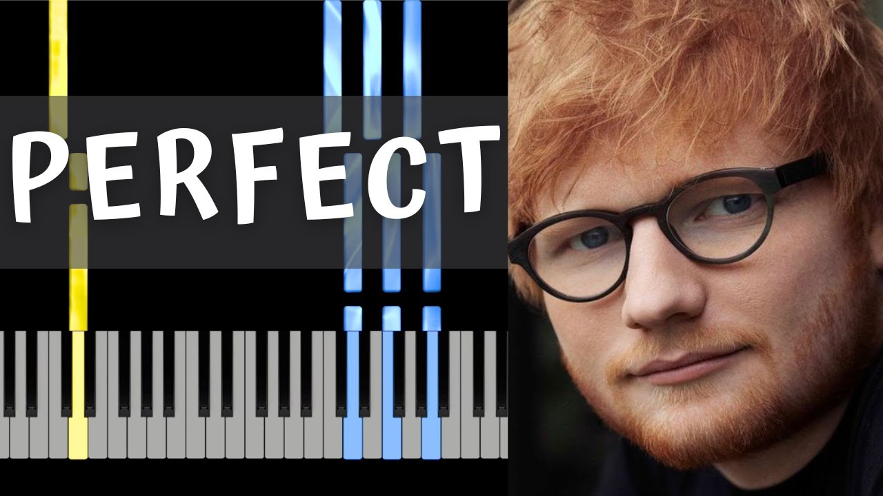 PIANO TUTORIAL - ED SHEERAN - PERFECT