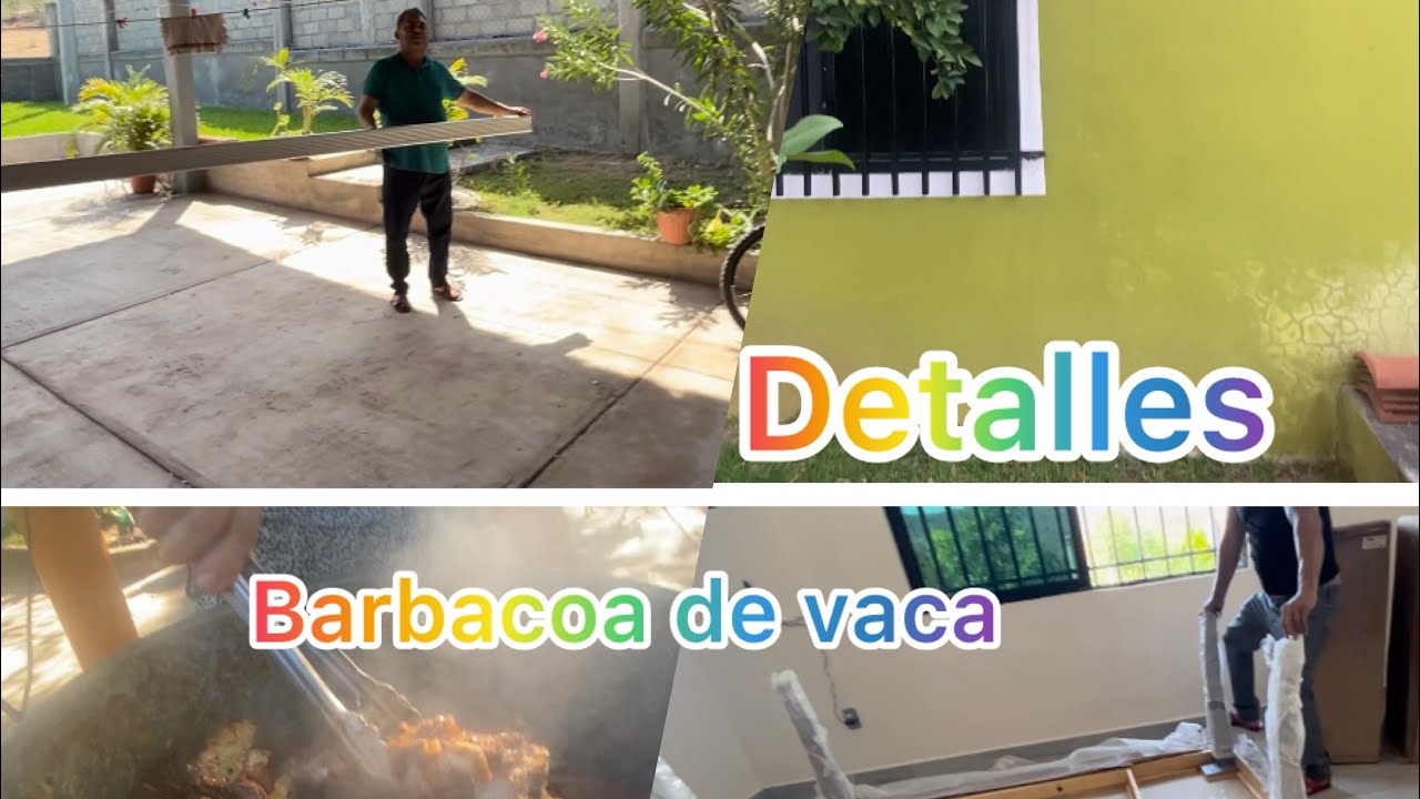 Nuevos detalles para la casa/preparamos la barbacoa/fiesta en Bejucos/#déjame decirte